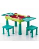 CURVER. Masuta de joaca CREATIVE PLAY cu doua scaune 